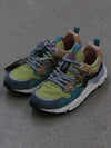 Flower Mountain/YAMANO 3 Hiking Shoes Series FM-FM63689-SHHLL, Dark Gray/Blue-Gray/Green (FM63568)
